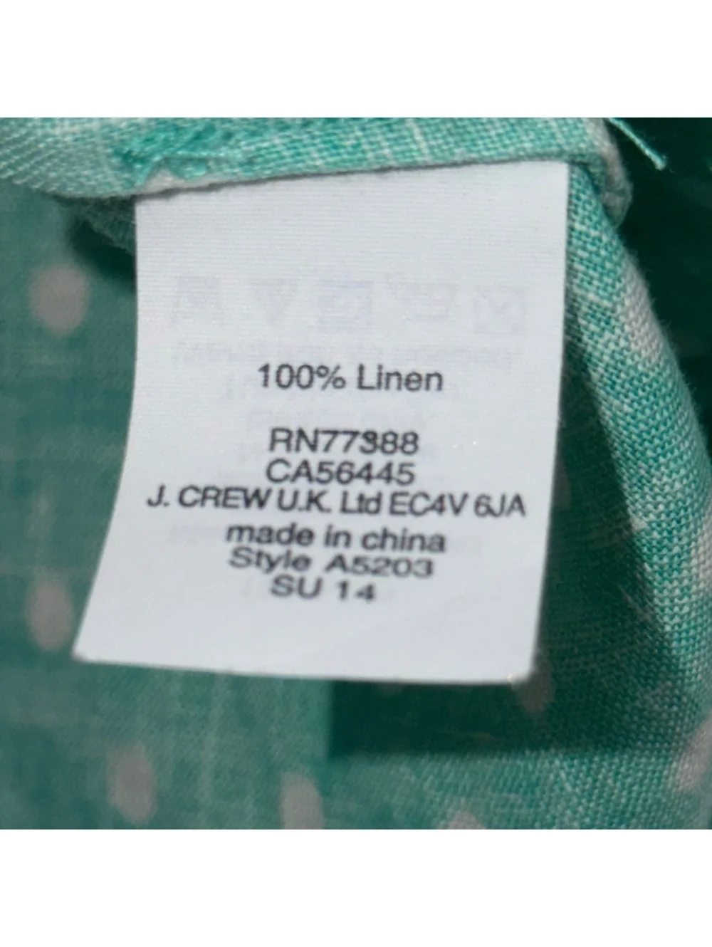 J. Crew crew green